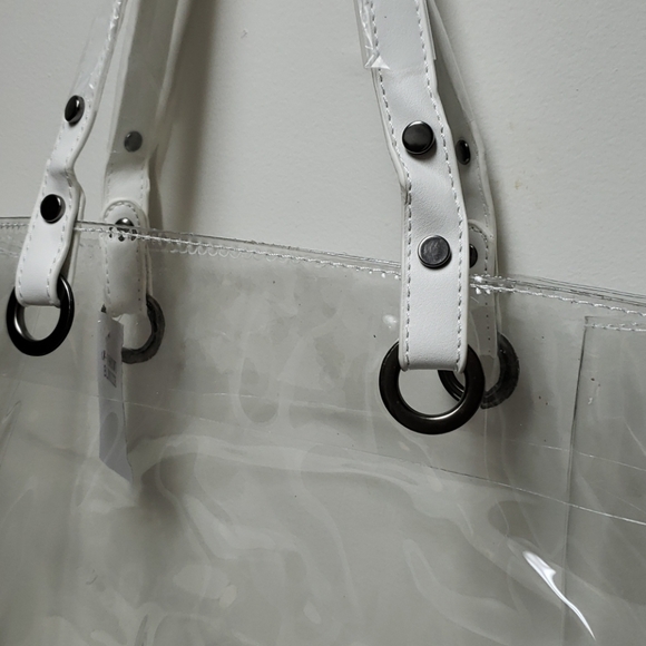 NEW Beach Bag Waterproof Clear Handbag - Picture 5 of 6